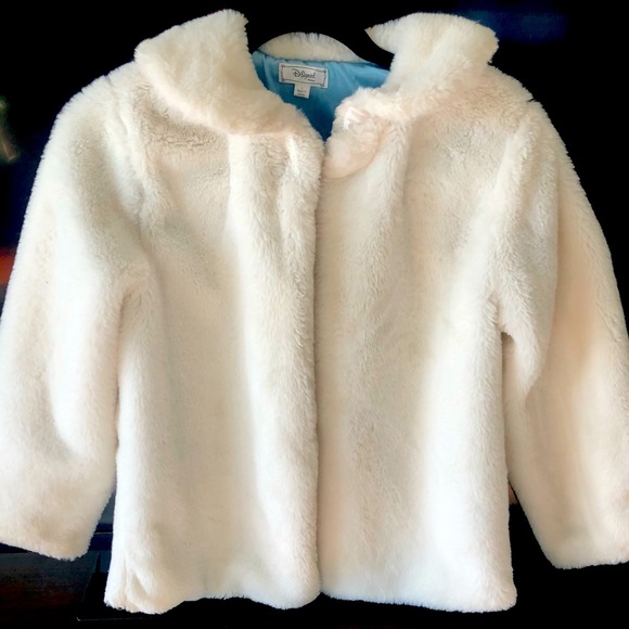 Disney Elsa Faux fur girls coat - Picture 1 of 4
